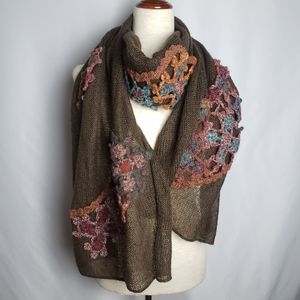 TRUSSARDI Mohair Bland Scarf